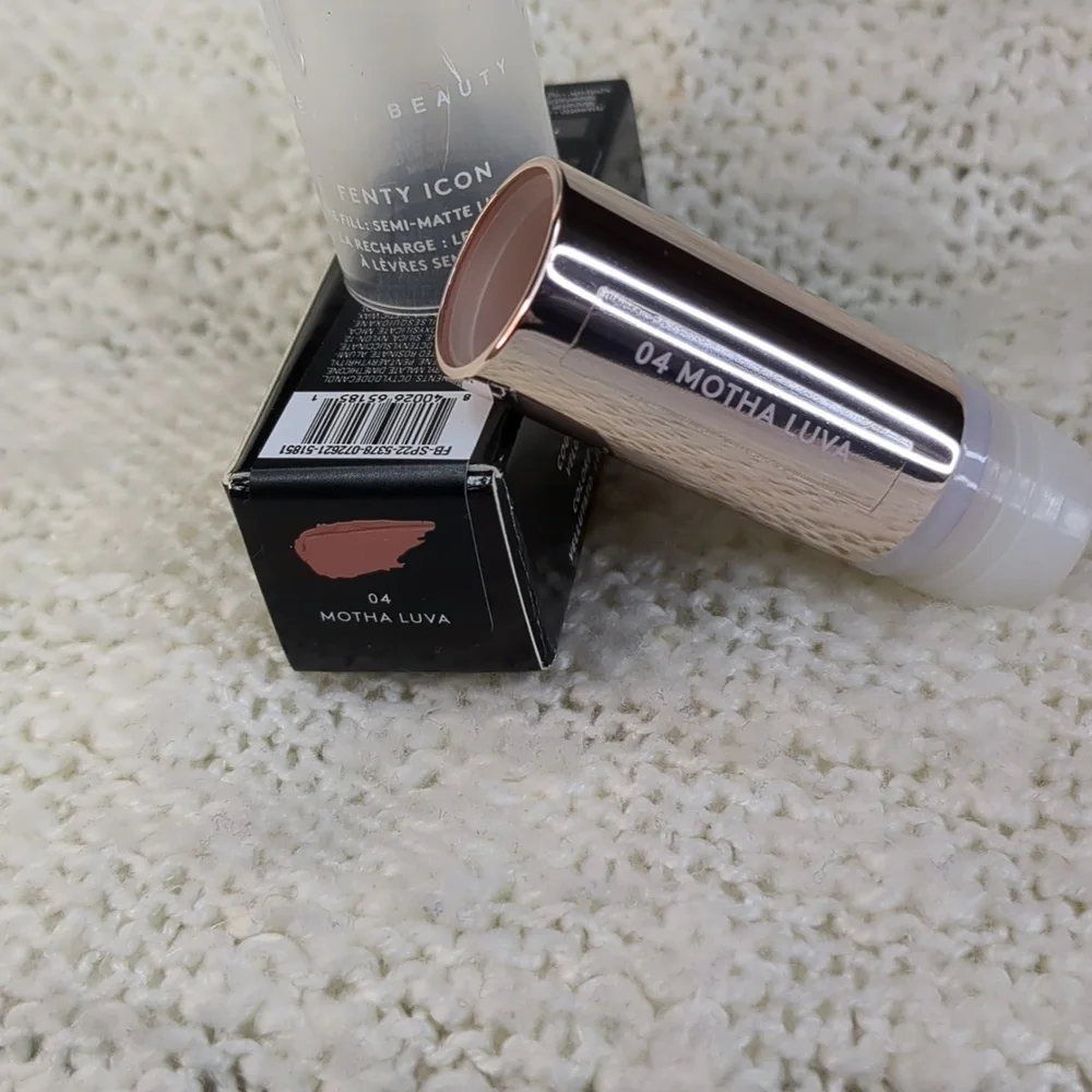 FENTY ICON  "The Fill" Semi-Matte Lipstick Refill,  Motha Luva, 3.8g/0.134oz ea - Picture 3 of 11